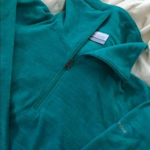 Columbia fleece quarter zip